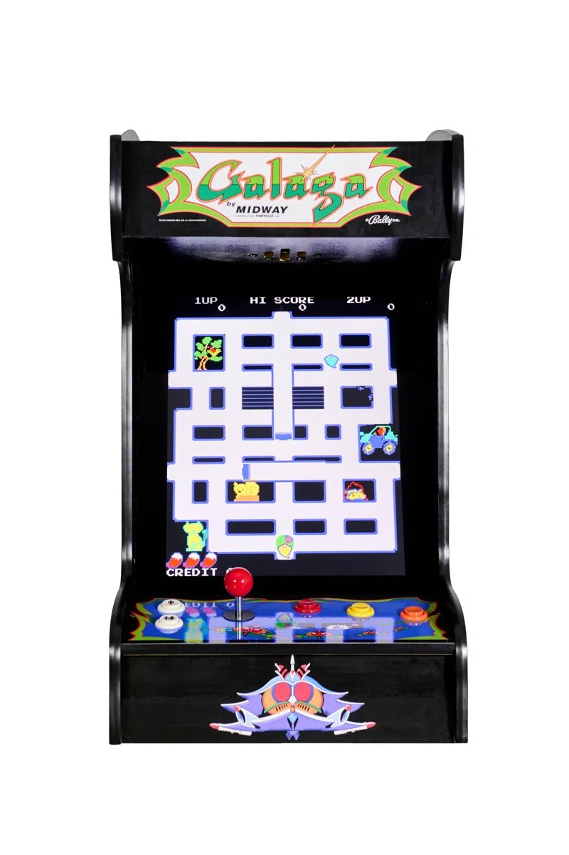 60 Classic Retro Games Tabletop Arcade Machine by (Black)