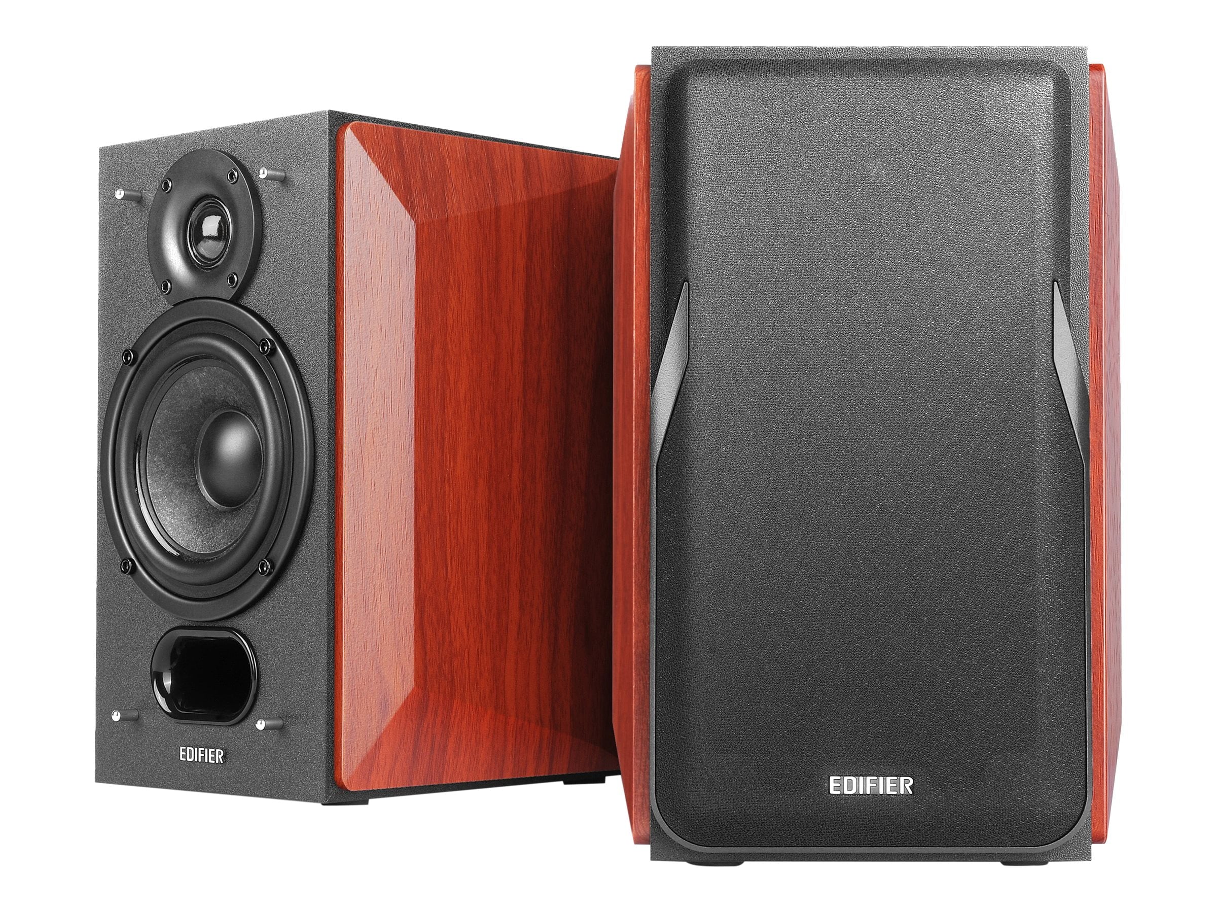 P17 Passive Bookshelf Speakers - 2-Way Speakers with Built-In Wall-Mount Bracket