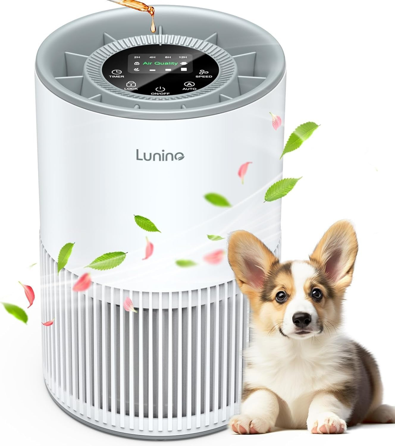 Air Purifiers for Home Large Room up to 1200Ft², H13 True HEPA Air Purifier F...