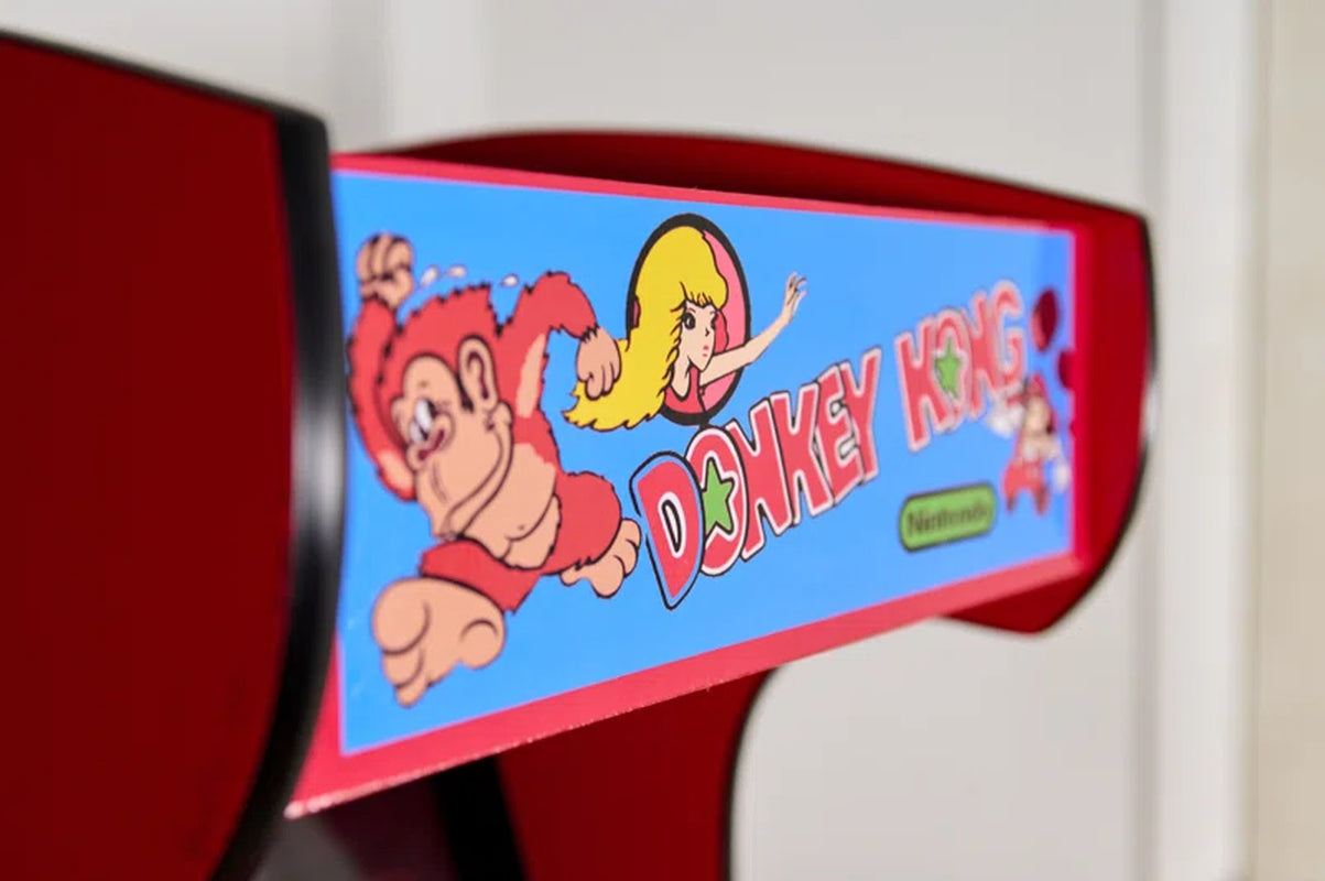 60 Classic Retro Games Tabletop Arcade Machine by (Red)