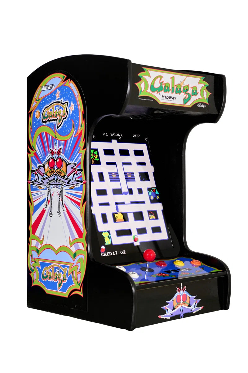 60 Classic Retro Games Tabletop Arcade Machine by (Black)