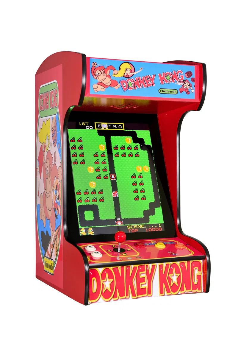 60 Classic Retro Games Tabletop Arcade Machine by (Red)