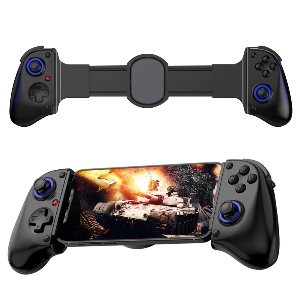 Telescopic Wireless Gamepad Controller Wireless BT Mobile Gaming Controller Mobile Phone Gamepad for Switch/Android/Ios/Pc/Xbox