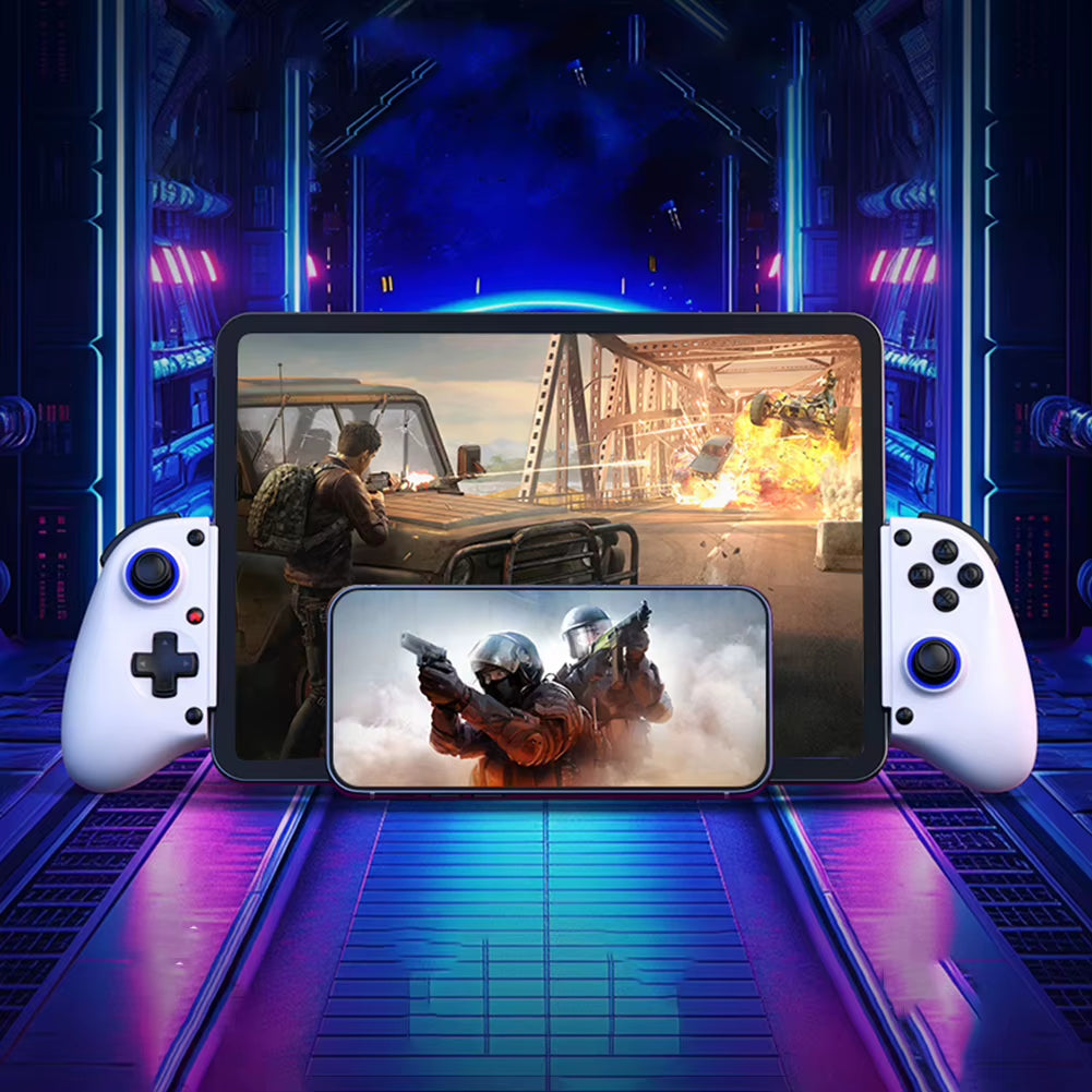 Telescopic Wireless Gamepad Controller Wireless BT Mobile Gaming Controller Mobile Phone Gamepad for Switch/Android/Ios/Pc/Xbox